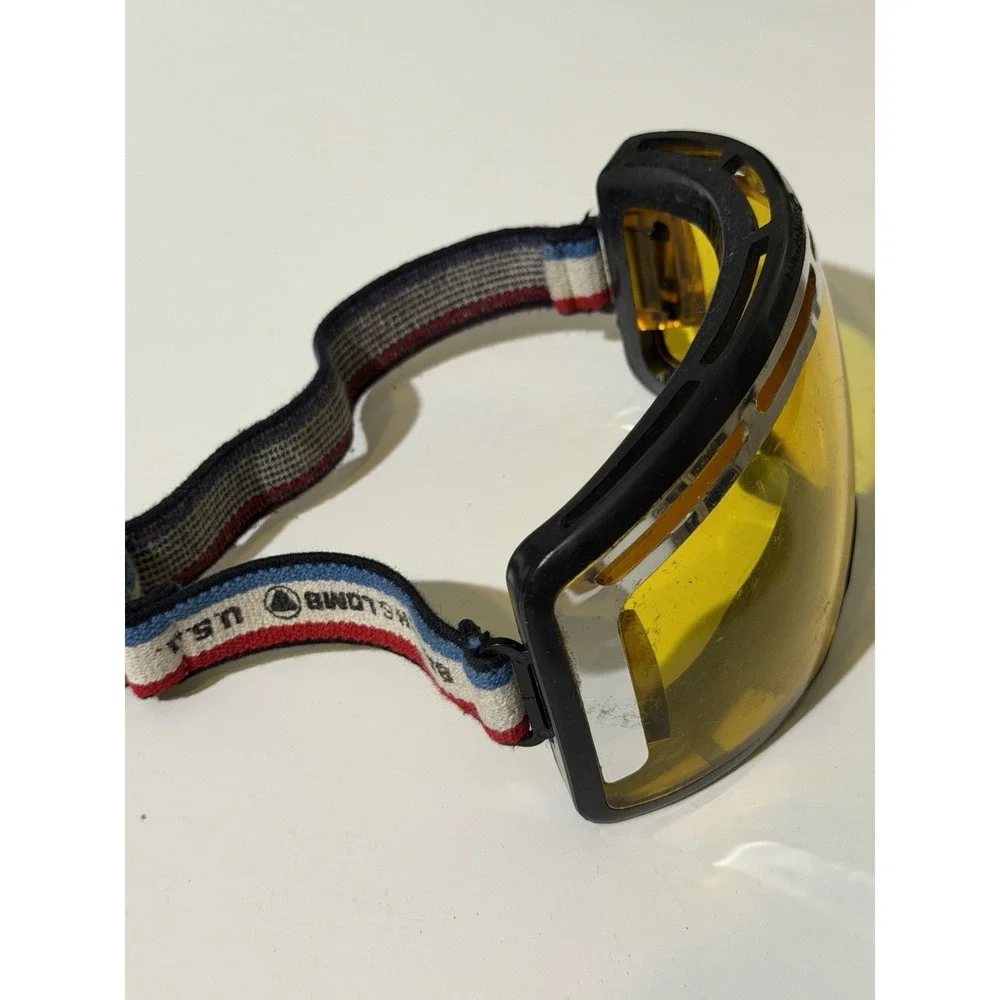 Vintage Bausch & Lomb ski goggles Yellow Lens